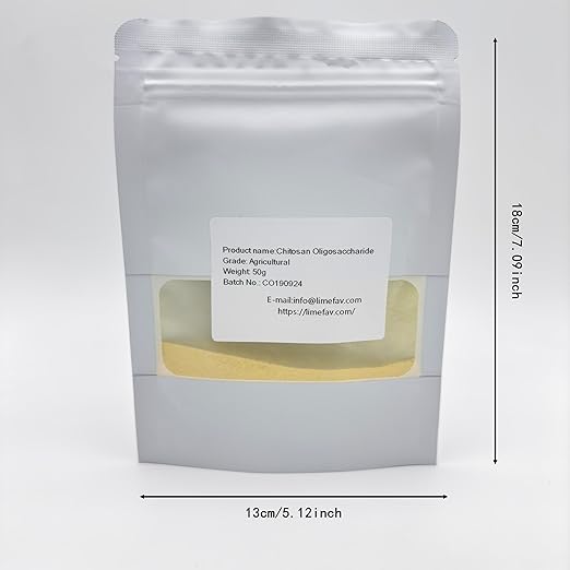 Chitosan OligosaccharideAgricultural Grade Water-SolubleFertilizer for Plants Fruits and Vegetables(50g/1.77oz)