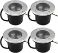 Outdoor Underground Light Recessed Landscape Light 85-110V LED Ground for Garden Yard Driveway Deck Pathway Lights 4 Pack