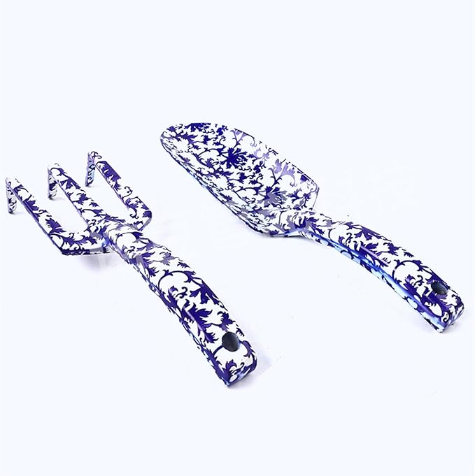 Women ' s Gardening Tool Set Hand Trowel Fork Durability Stainless Steel with Unique Floral Print Perfect for Various Task Gardening Tool for Women