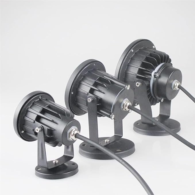 Outdoor Landscape Spotlights IP67 Waterproof Outdoor LED Spotlight - Spotlight Led Beam Light Long Distance Irradiation Narrow Beam Lamp AC 90-260V LED Outdoor Floodlig
