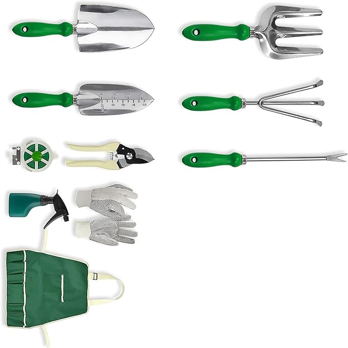 Multipurpose Garden Tool Set with Rustproof Stainless Steel Ideal for Home Outdoor Gardening Planting Use s Garden Tool