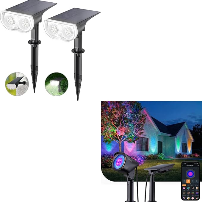 Linkind StarRay Lights with Smart Dual-Ring Spotlight SL6C