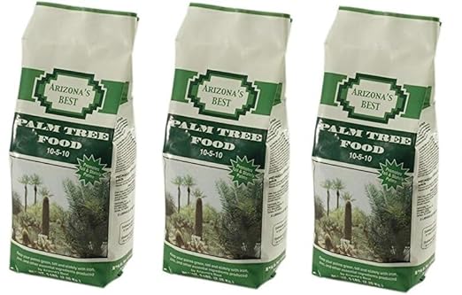 Arizona's Best AZB10050 5 Lb Palm Tree Food Fertilizer - Pack of (3)