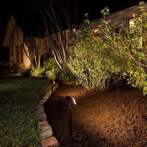 DEKOR LED Landscape Light Waterproof Dimmable CREE LEDs 180° Swivel 120° Beam Radiance Landscape Light (Oil Rubbed Bronze)