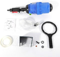 TFCFL Adjustable Automatic Fertilizer Injector Water Powered Chemical Liquid Doser Dispenser 20-2500 L/H Drip Irrigation Injector Dosing Pump for Industry Garden Hose Livestock Blue