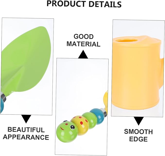 TOYANDONA 1 Set Garden Tool Multi Purpose Gardening for Ergonomic Design for Easy Grasp for Flower and Vegetable Planting Bright Colors for Boys