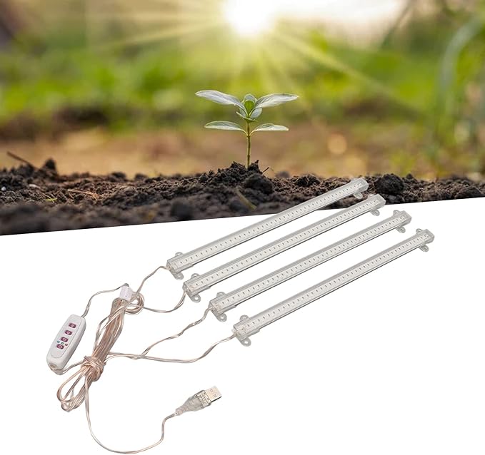 Pl Row Liht LED Row Liht Indoor Row Lihts for Indoor Home Suulent 4 s USB Plu Dimmable Timer(Sliht)