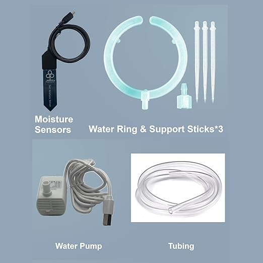 Smart Plant Watering System with Capacitive Soil Moisture Sensor Automatic Self Watering System with Soil Moisture Control for Potted Plant