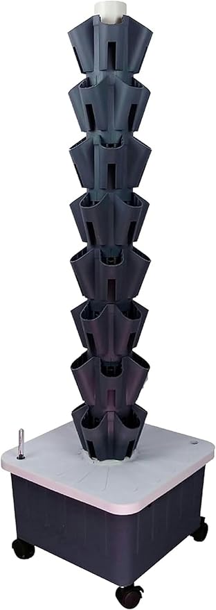 Hydroponics Growing System Tower Hydroponics Growing Tower Indoor Herb Garden Kit Complete Herb Growing Set 0828