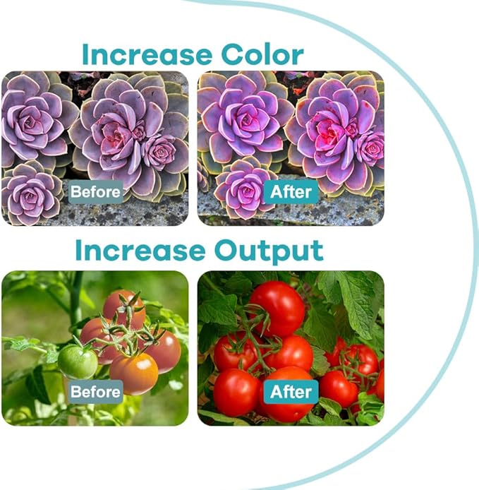 2Packs 400W LED Plant Growth Panels Sunlight-Mimicking Spectrum with Veg/Bloom Modes Dimmable Function &amp Independent Switch Suitable for Large-Scale Greenhouse TentsHydroponics And Indoor Plan