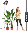 Grow Light 66 Inches Adjustable Tripod Standing Grow Lights for Indoor Plants 45W Dimmable LED Plant Light for Indoor Growing 6/12/16h Timing Floor Plant Grow Lights for Large Tall Plants