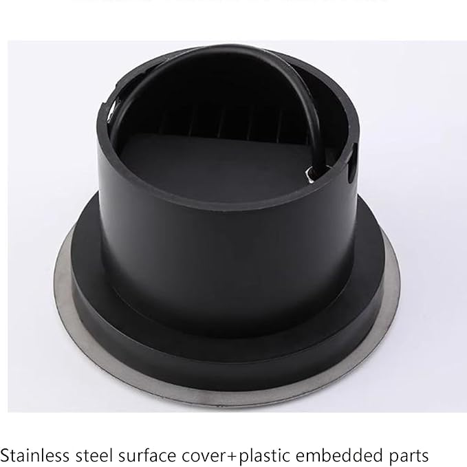 LED Ground Buried Light Recessed Underground Lights IP66 Waterproof Low Voltage Outdoor Embedded Spotlight for Garden Pathway Patio Deck Villa Landscape Light DC12/24V