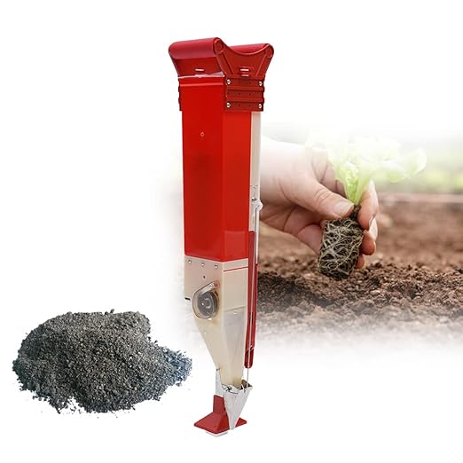 Manual Fertilizer Corn Peanut Fertilizer Single-Cylinder Manual Vegetable Garden Planter Lawn Planting Helper Gardening Tools
