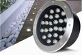 LED Ring Fountain Light - Submersible Landscape Spotlight DC 24V IP67 Waterproof for Garden Fountain and Pool
