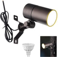 Cheopha 12V Outdoor Low Voltage Landscape Down Light Replaceable 5W MR16 LED Bulb (2700K Warm White) IP65 Waterproof Aluminum Spotlight for Tree Garden Lawn and Yard Lights 1-Pack