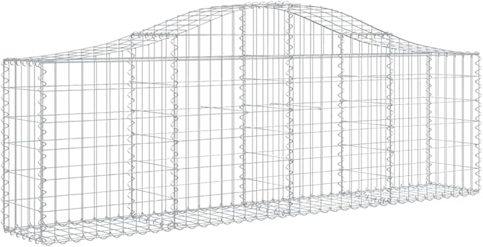 Arched Gabion BasketGreenhouse PlanterDecorative Patio PlantersPatio Raised BedsVegetable PlantersHerb Plantersfor Deep-rooted vegetablesFlowers78.7x11.8x23.6/31.5 Galvanized Iron