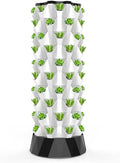 Hydroponics Tower Growing System 48/64/80 Pots Sites Indoor Vertical Gardening Grow Kit Farm Greenhouse Hydroponic Grow System with Water Pump8Layers