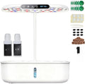 Hydroponic Growing System Kit Led Light 9 Pods Ab Fertilizer 37 X 12.5 X 70 Cm