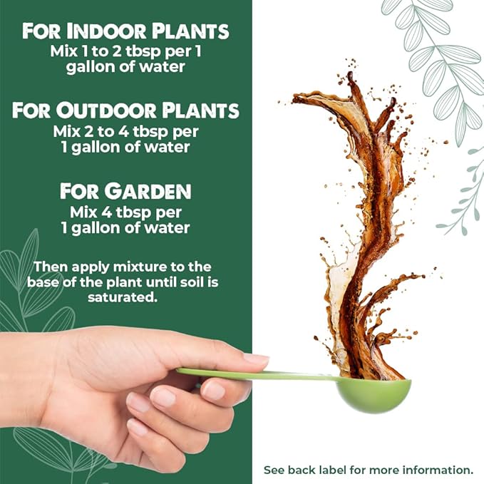 Liquid Plant Food All Purpose- House Plant Fertilizer- Liquid Fertilizer for Indoor Plants &amp Vegetable Garden- Concentrated Plant Nutrients - Green Growth - Simple Grow Solutions- 32 Ounce