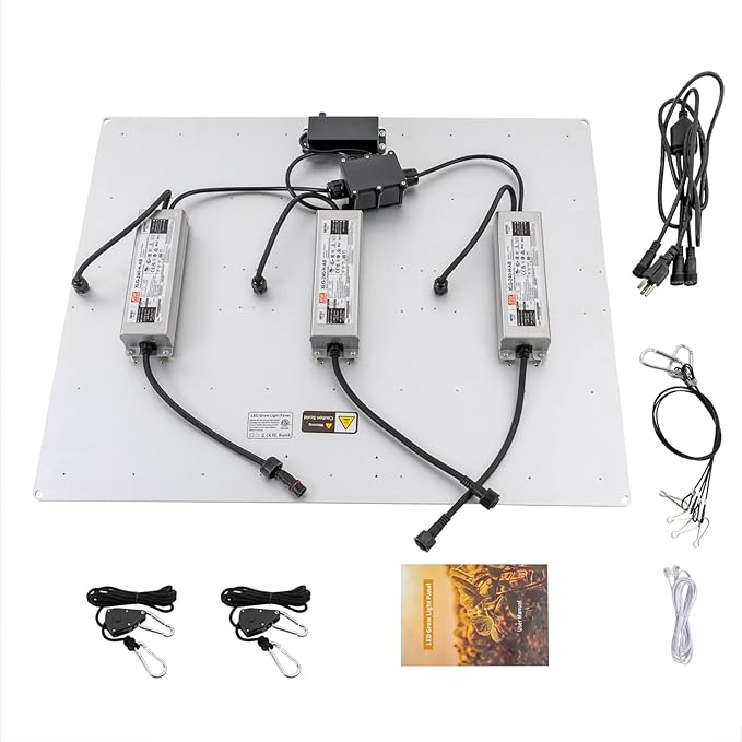 LED Grow Light 660W Indoor Grow Lamp for Plants Flower Bloom Dimmable &amp Daisy Chain Grow Tent Full Spectrum LM301B and Meanwell Driver