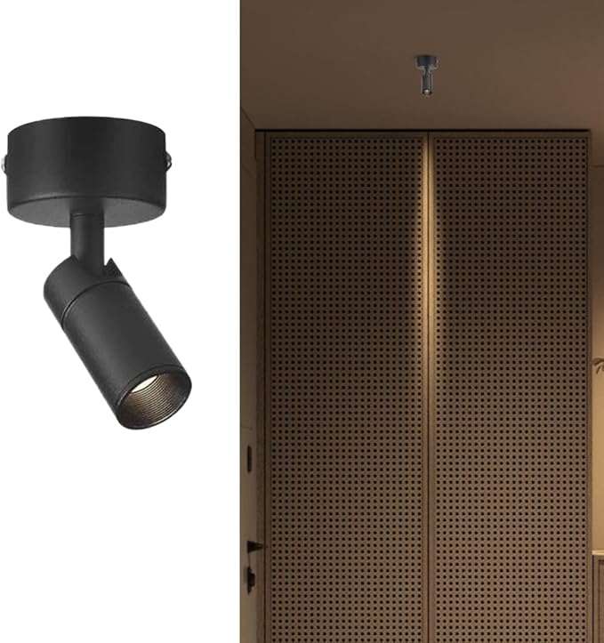 Spotlight Led Ceiling Spotlight Adjustable Spots 350°Rotation Wall Swivel Lamps Focus Lighting Fixture for Living Room Bedroom Hallway