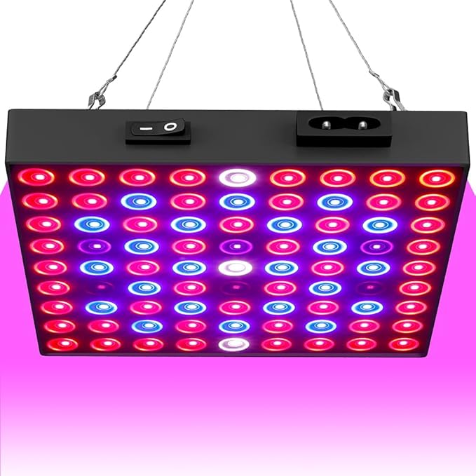 50W Full Spectrum Red Blue 100-277V Indoor Fruit Flower Plating Box UV/IR Vegetables Seeds Hydroponics Fill Lights 110V Red Blue Greenhouse Tent Sapling Succulent Potted Cultivation Lighting