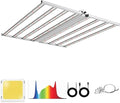 OSTEK 660W LED Grow Light for Indoor Plants Full Spectrum 3.0μmol/J Foldable Grow Light Coverage 6×6ft Dimmable 6 LED Bar Plant Growing Lamp with SS &amp OS Diodes 120-277V IP65 Waterproof