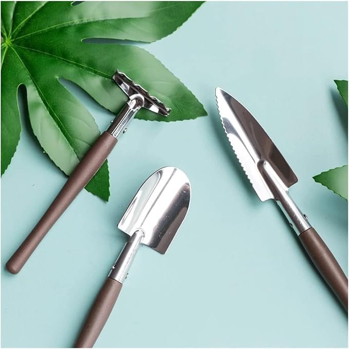 Mini Garden Tool Set Succulent Tools Set Mini Garden Tools Kit for Indoor Gardening Flower Pot Cactus Care Gardening Gifts for Women Men