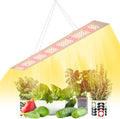 200W LED Full Spectrum Grow Lights 100-277V Indoor Hydroponic System Lamps UV/IR Flowers Seedings Plant Fill Lights 110V Sunlight Greenhouse Succulent Flowers Moss Fruits Potting Cactus Lighting