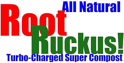 GS Plant Foods Root Ruckus Compost Fertilizer Organic Plant Food - Humic Acid &amp Sea Kelp Nutritional Root Supplement for Lawns Soil Shrubs &amp Vegetables - 55 Gallons