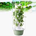 Hydroponics Growing System Kit Tower Indoor Hydroponic Tower with Hydrating Pump Ada-pter with LED Light for Home Kitchen Vegetables 7thfloor