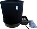 AutoPot GeoPot Module with 5 Gallon Fabric Pot - Self-Watering Gravity-Fed Hydroponic System (GeoPot Module - 5 gal - No Tank) Indoor Black