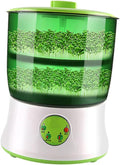 110v Microcomputer-Controlled Intelligent Household Bean Machine Automatic Watering System Double-Layer Design for Efficient Seed Germination