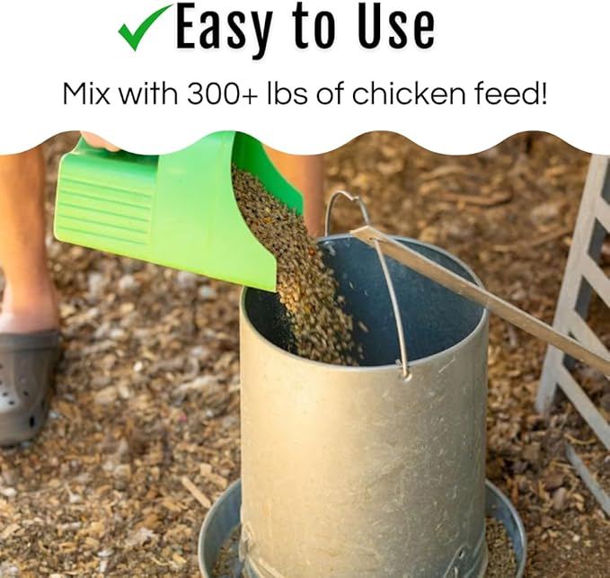 Herb Supplement for Backyard Chickens - Natural Chicken Treats Poultry Feed Botanical Mix Plant-Based Coop Snacks for Daily Wellness Feather Quality Egg Production USA (5 LB)