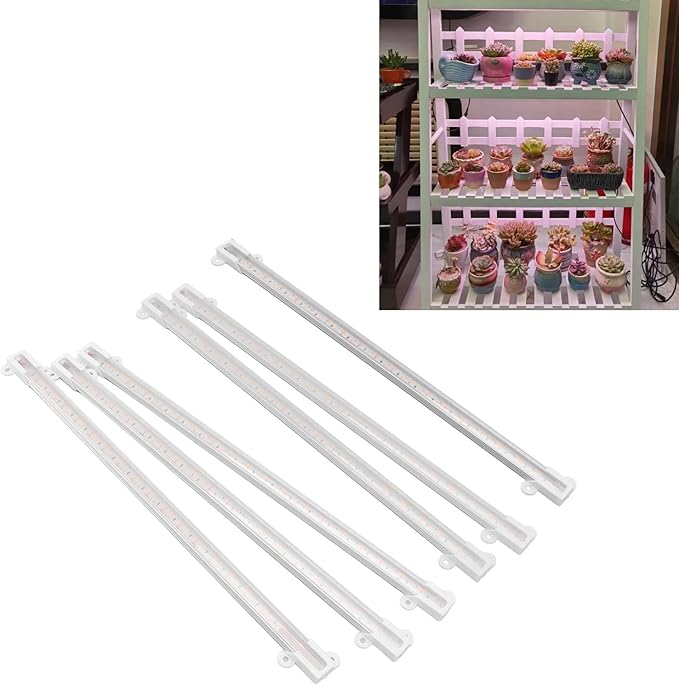 LED Grow LightSolar Grow Light for PlantPl Growing Lamp for Indoor PlantsGrow Light Strip for Balcony Greenhouse Herbs Vegetables Flowers (20W)