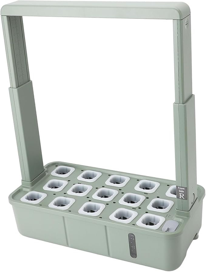 Hydroponics Growing System Indoor Garden 15 Pods Hydrophonics Planter Grower with LED Grow Light Plant Growth Kit Suitable for Beginners and Busy City Dwellers