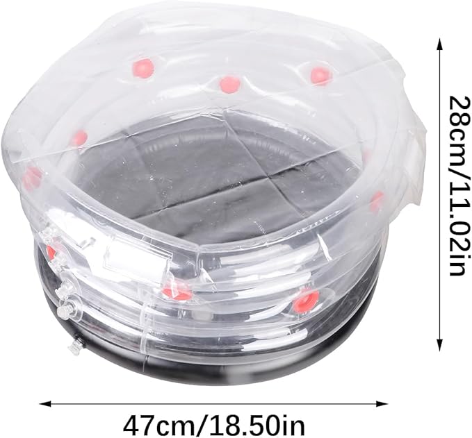 Transportable Air Filled Box Easy Inflation Plan Denial Tools Required Pliable for City Gardeners and Renters Permanent Inflatable Mushroom Cultivation Box