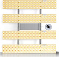 LED Grow Light Dimmable with 5x5ft Coverage and Upgraded Larger Size with Size 22.6x22.6 Full Spectrum Grow Lamps for Indoor Hydroponic Growing Light with High PPFD (Actual Power 240Watt) …