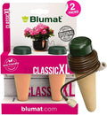 Blumat Plant Watering Devices | Classic XL Self Watering Planter Insert | Automatic Drip Plant Watering Stakes for Pots | Prevents Overwatering and Underwatering for Healthy Growth | 2 Pack