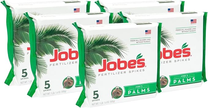 Jobe's 1010 Palm Tree Outdoor Fertilizer Food Spikes 5-Pack by Jobe's