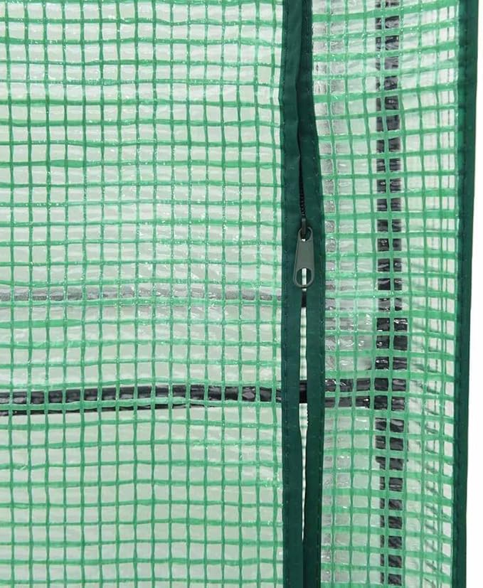vidaXL Rattan Look Raised Bed with Greenhouse Cover 63X15.7X48.4 in Water Resistant Planter Box for Outdoor Gardening Balcony Usage Durable Synthetic Material Beds Garden Flower Vegetable