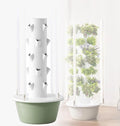 Hydroponic Grow Tower Kit Vertical Garden Planter with Pump and Movable Water Tank for Indoor Herbs Fruits and Vegetables 9thfloor