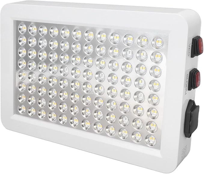 Plant Lights Bulb Panel Full Spectrum Grow Light Panel IP20 for Home (US Plug)