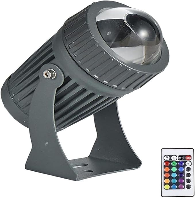 Rotation Floor Spotlight Narrow Beam Wall Washer Spotlights 24V Outdoor LED Beam Spotlight IP66 Waterproof Ground Landscape Lights for Parties Hotel Wedding Billboard Building Lighting