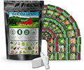B&ampKM Farms Vegetable Seed Collection - 30 Varieties 60 Packets 66000+ Heirloom Non-GMO Seeds Resealable Storage Packaging (60 Pack: The Family Garden Bank)