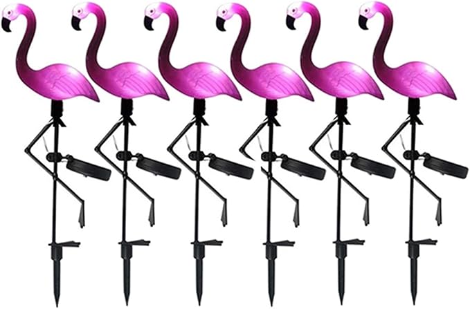 Plant Growing Lamps LED Solar Flamingo Garden Light Simulated Lawn Lamp Waterproof Solar Led Lights Outdoor for Garden Patio Decoration Lighting