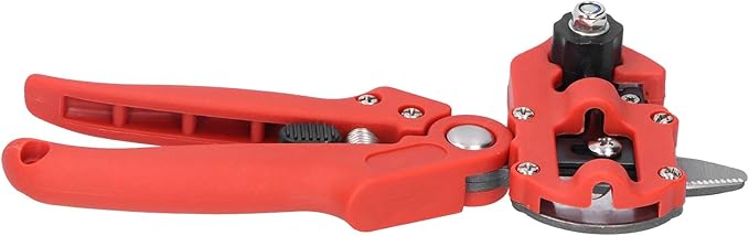 aqxreight Garden Grafting Tool Set for Plant and Tree Branch Cutting Pruner Shear for Professional Gardeners (Red)