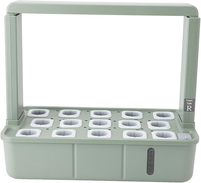 Hydroponics Growing System Indoor Garden 15 Pods Hydrophonics Planter Grower with LED Grow Light Plant Growth Kit Suitable for Beginners and Busy City Dwellers