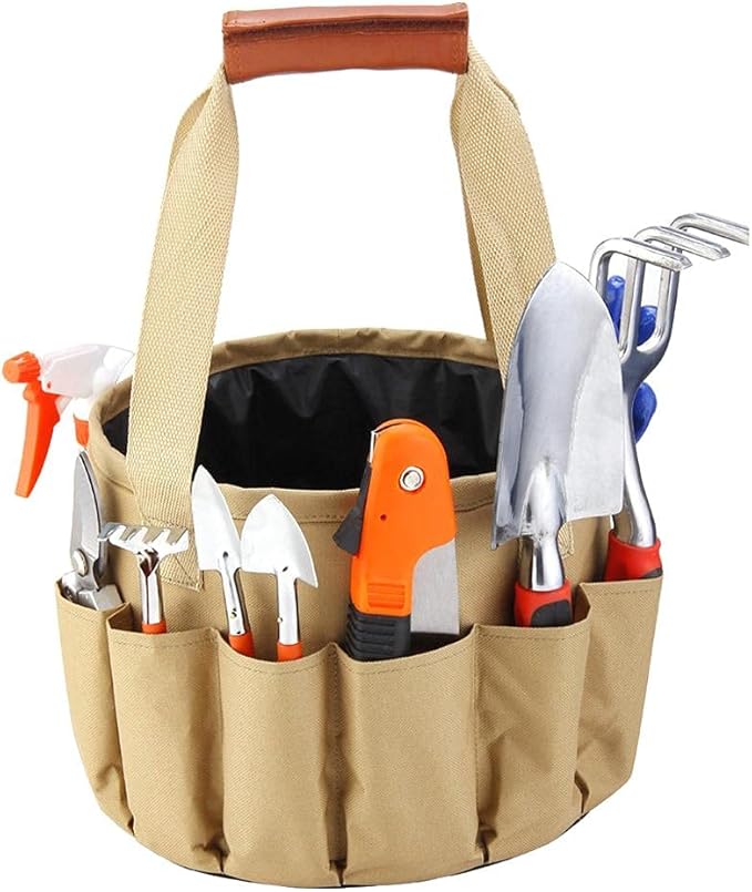 Gardening Tools Set Polyester and PVC Garden Tool Set 10 Pcs/Set Multi-Functional Garden Kit Practical/Trowel/Rake for Adult