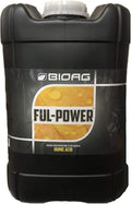 BIOAG Ful-Power Liquid Organic Humic Acid Amendment - Fulpower Increases Yield in Hydroponics Soil Soilless Media - Plant Nutrient (5 gal)